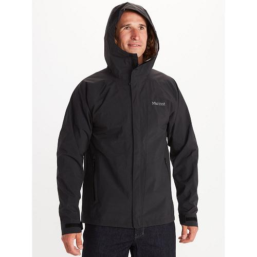 Marmot EVODry Bross Jackets - Mens Rain Jacket Black CA7681539 Canada